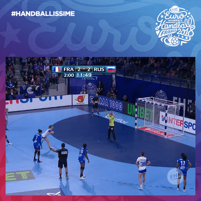 goal handball GIF by EHF