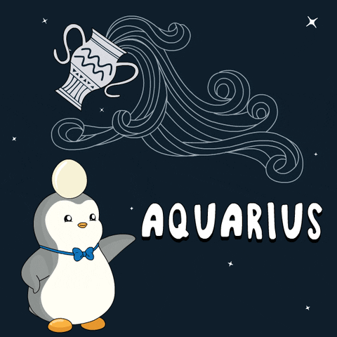Zodiac Sign Penguin GIF by Pudgy Penguins