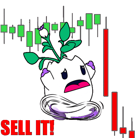 To The Moon Crypto Sticker by Magic Eden