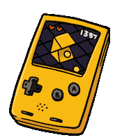 Komplettno game gaming retro games Sticker