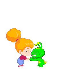 groovythemartian cartoon youtube kids tv show Sticker