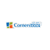 We Are One Logo Sticker by Cornerstone