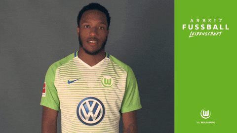 kaylen hinds yes GIF by VfL Wolfsburg