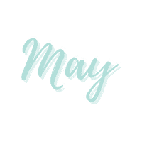 Month May Sticker by Heartlines Copywriting Studio