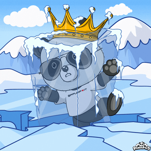 Snow Freezing GIF by PandaPals