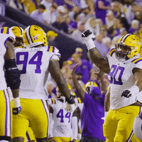 College Football GIF by LSU Tigers