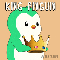 King Penguin Win GIF by Abster