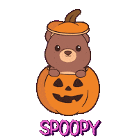Trick Or Treat Halloween Sticker by BEARISH