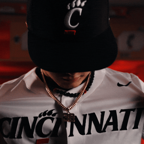 College Baseball Uc GIF by Cincinnati Bearcats