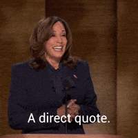 Quoting Kamala Harris GIF by The Democrats