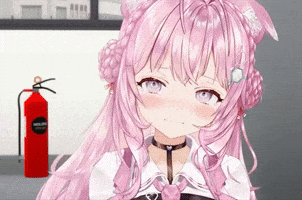 Embarrassed Hololive GIF