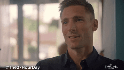 Andrew Walker Smile GIF by Hallmark Channel