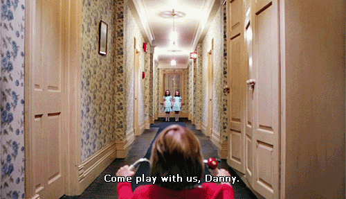stanley kubrick creepy ass children GIF by Maudit