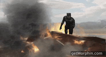 Black Panther Marvel GIF by Morphin