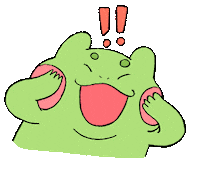 驚訝 驚嚇 Sticker