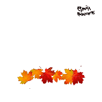 Tree Thanksgiving Sticker by España Fascinante