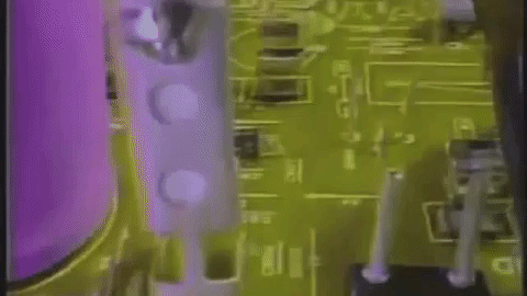 Someone working on an IoT project