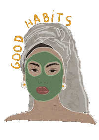 HabitsSkinLab habits habits skin lab Sticker