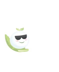 Rose Avocado Sticker by EVERSOFTMY