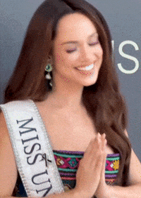 Miss Universe Thank You GIF