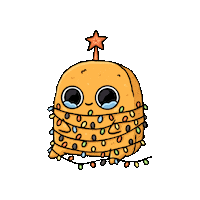 Feeling Festive Christmas Time Sticker by Sad Nuggie