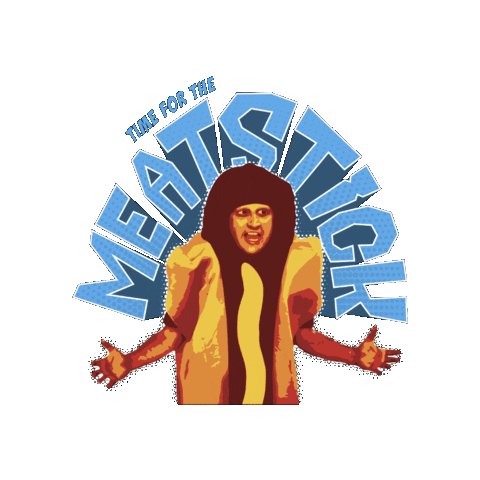 I Think You Should Leave Hot Dog Sticker by Outer Limits Hot Sauce