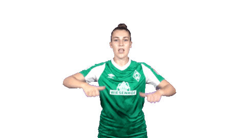 Emotion Werderfrauen Sticker by SV Werder Bremen