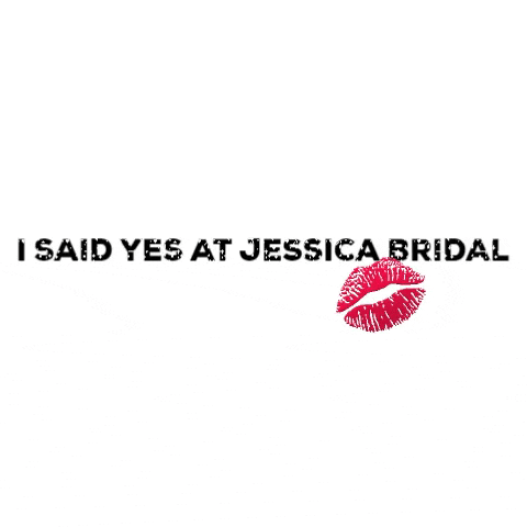 JessicaBridalCouture giphygifmaker giphyattribution bride isaidyes GIF