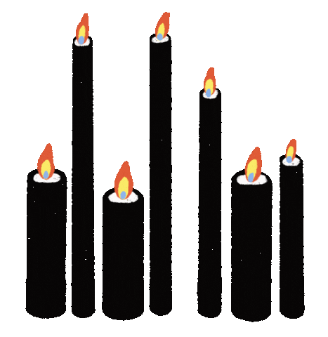 Halloween Fire Sticker