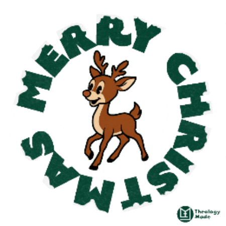 Merry Christmas 1960S GIF by Theology Made