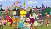 trees running GIF by South Park 