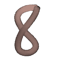 acendradaart number numbers 8 numero Sticker