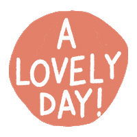 Good Day Orange Sticker by By Sauts // Alex Sautter