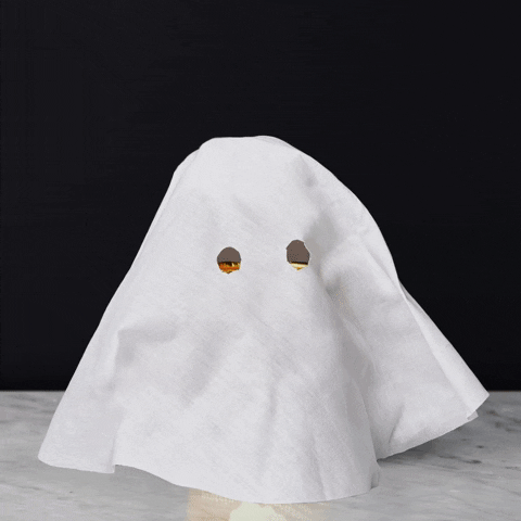 halloween ghost GIF by Halo Top Creamery