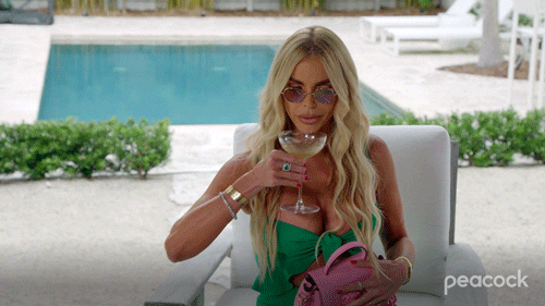 Real Housewives Drinking GIF by PeacockTV