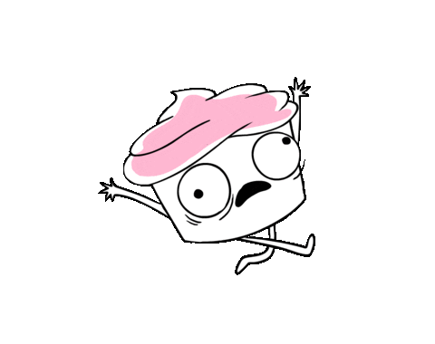 run sticker by BuzzFeed Animation