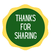 Thanks Share Sticker by Monsterasaur