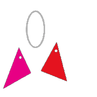 Stellen_uk stellen stellenuk bouncy castle earrings mix and match earrings Sticker