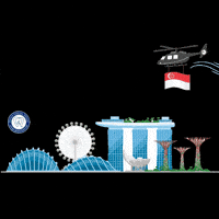 National Day Singapore GIF by Royce Dental