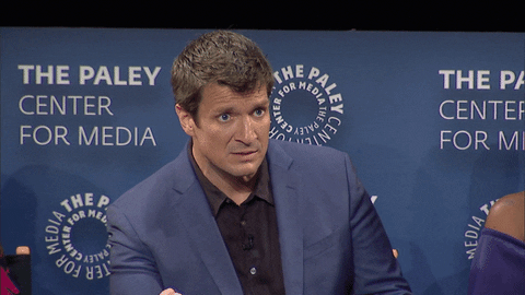 Nathan Fillion Idk GIF by The Paley Center for Media