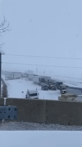 Over 100 Involved in Pileup on Illinois Interstate Amid Heavy Snowfall