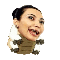 kim kardashian STICKER by imoji