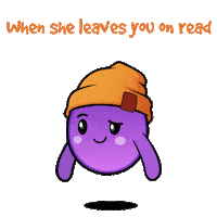 Silence Bluetick Sticker by The Grapes