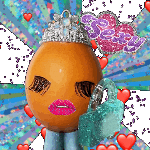 BaddieEgg hot sexy makeup queen Sticker