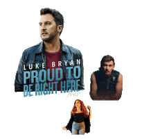 Morgan Wallen Sticker by Luke Bryan