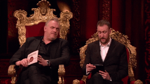 TaskmasterMoments giphyupload taskmaster greg davies alex horne GIF