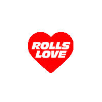 rollsauto heart rollsauto rollsautosales rollslove Sticker