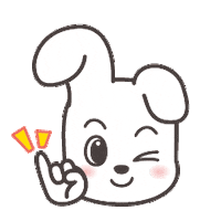 Puppy Hello Sticker