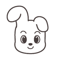 Puppy Hello Sticker