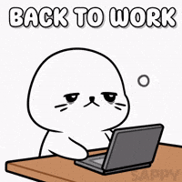 Tired Work GIF by Sappy Seals